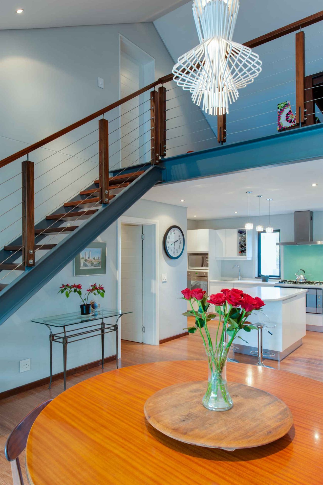 Modern contemporary house in cape town, interior view